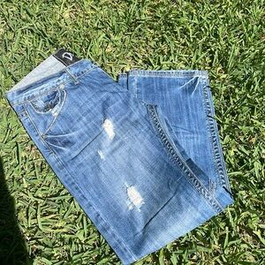 Gorgeous blue Wash Distressed Division E Jeans